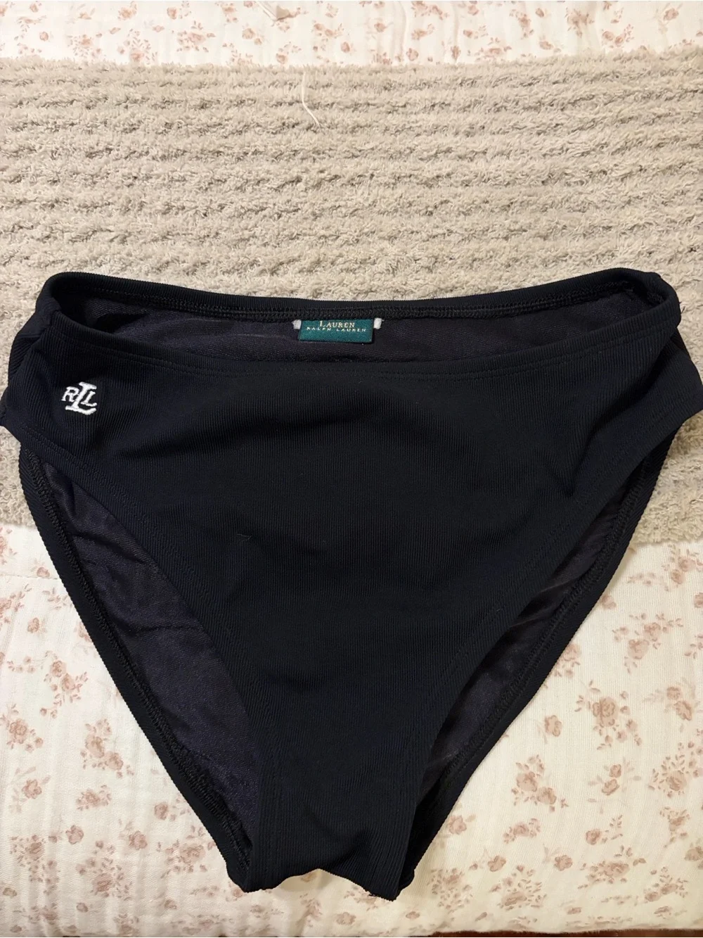 Lauren Ralph Lauren Black Women's Bikini Bottoms